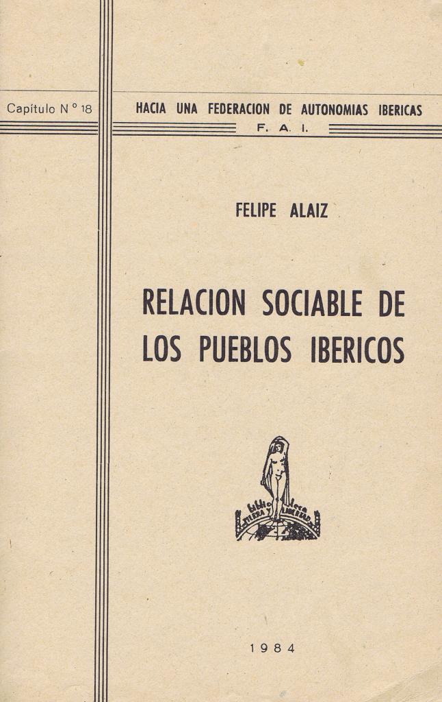 Relación sociable de los pueblos ibéricos