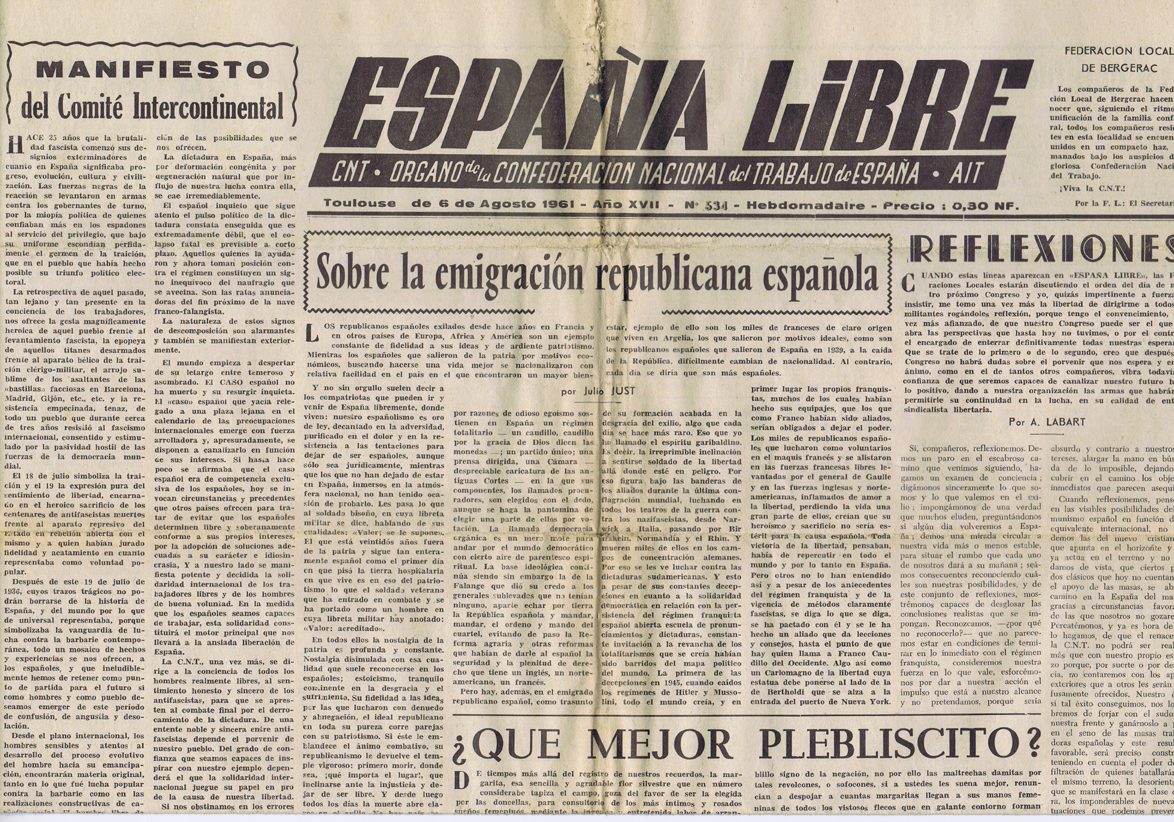 España libre 1956-1961