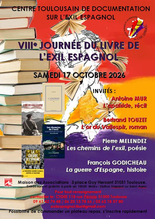 Affiche journee du livre 2026